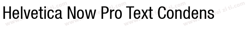 Helvetica Now Pro Text Condensed Me字体转换